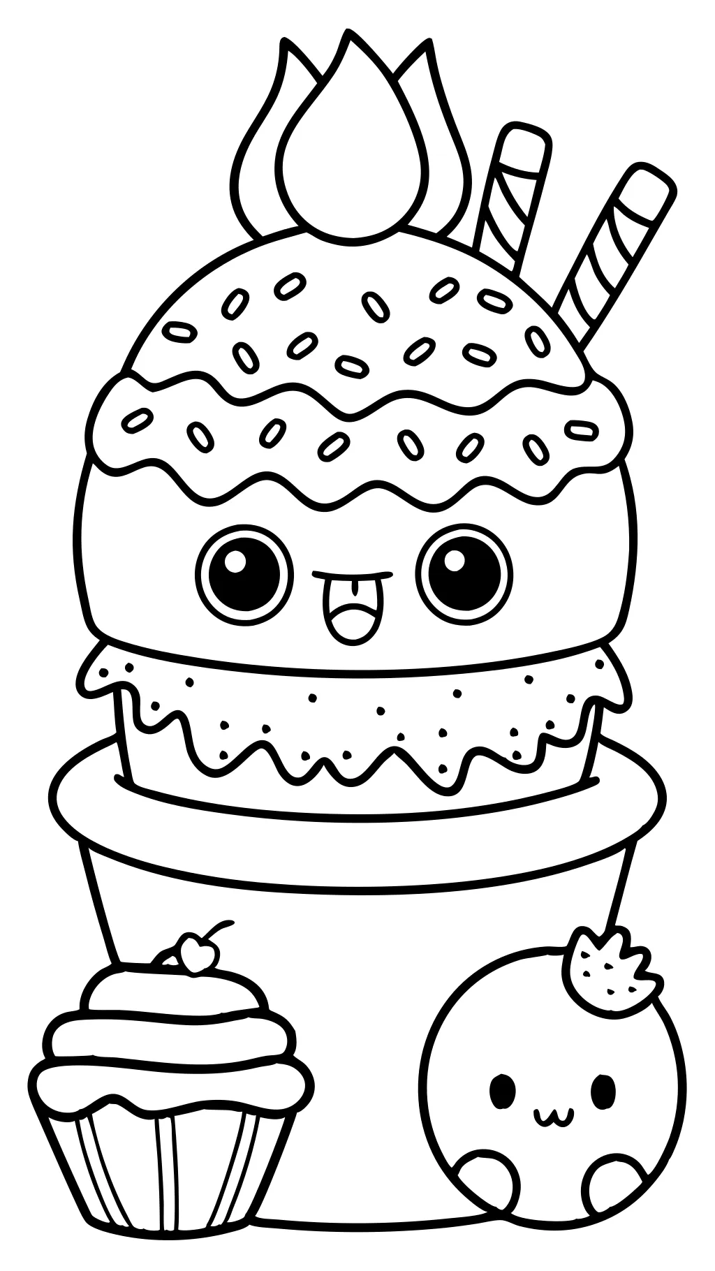 nom num coloring pages